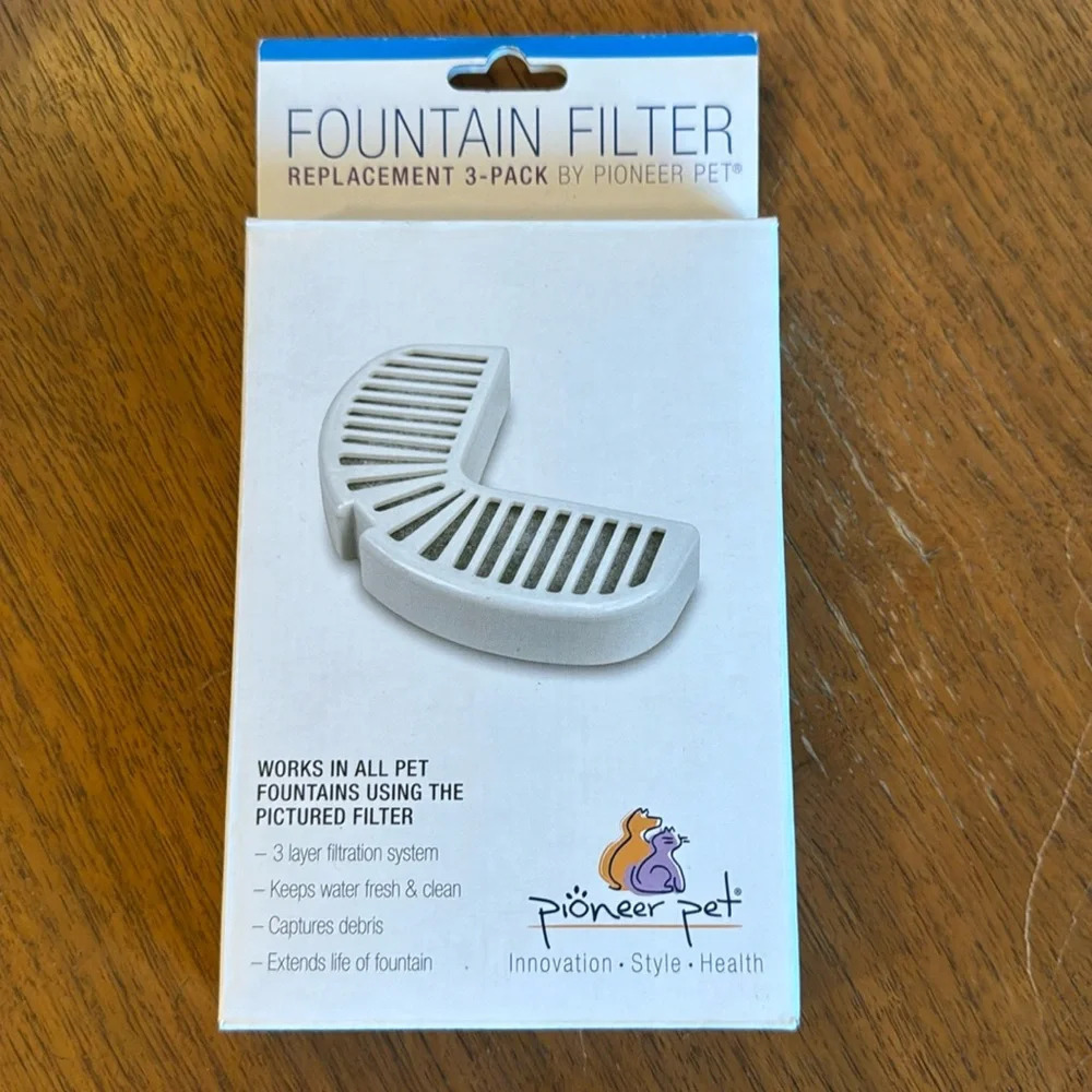 🐶 Pioneer Pet Water Fountain filters (3 pack) 😻